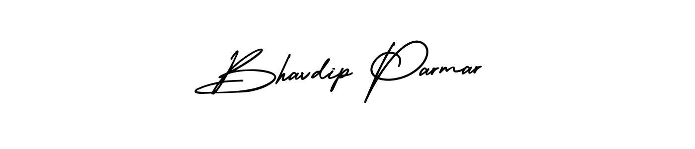 Design your own signature with our free online signature maker. With this signature software, you can create a handwritten (AmerikaSignatureDemo-Regular) signature for name Bhavdip Parmar. Bhavdip Parmar signature style 3 images and pictures png