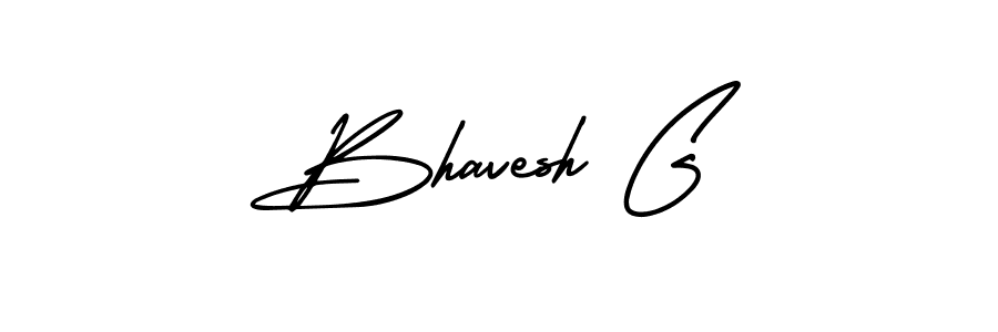 This is the best signature style for the Bhavesh G name. Also you like these signature font (AmerikaSignatureDemo-Regular). Mix name signature. Bhavesh G signature style 3 images and pictures png