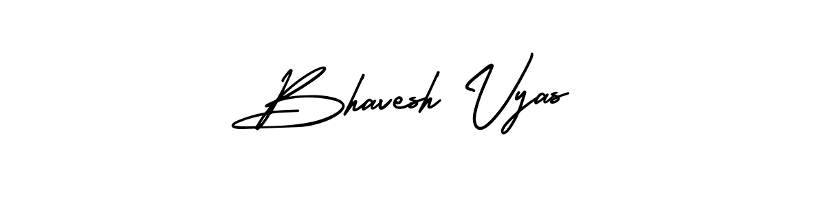 How to make Bhavesh Vyas signature? AmerikaSignatureDemo-Regular is a professional autograph style. Create handwritten signature for Bhavesh Vyas name. Bhavesh Vyas signature style 3 images and pictures png
