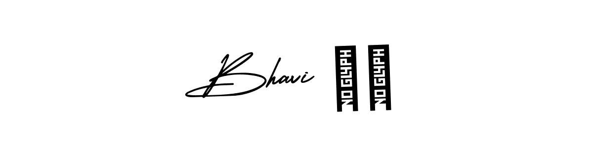 if you are searching for the best signature style for your name Bhavi ❤️. so please give up your signature search. here we have designed multiple signature styles  using AmerikaSignatureDemo-Regular. Bhavi ❤️ signature style 3 images and pictures png