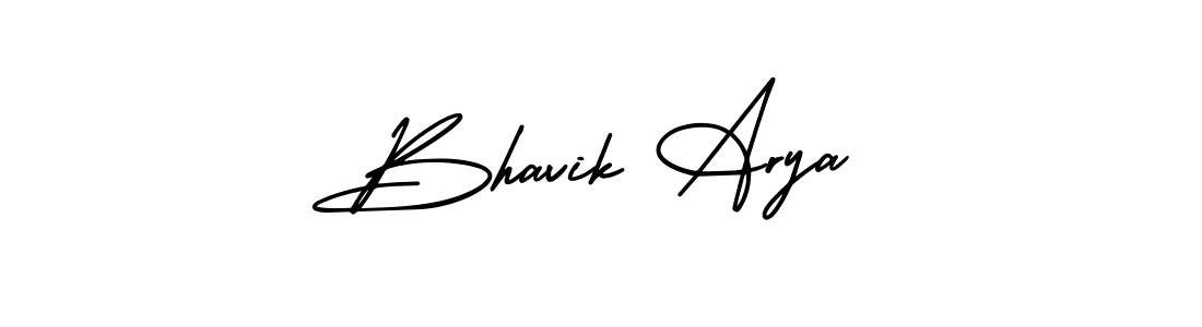 It looks lik you need a new signature style for name Bhavik Arya. Design unique handwritten (AmerikaSignatureDemo-Regular) signature with our free signature maker in just a few clicks. Bhavik Arya signature style 3 images and pictures png