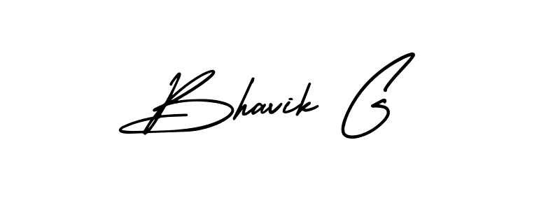 Create a beautiful signature design for name Bhavik G. With this signature (AmerikaSignatureDemo-Regular) fonts, you can make a handwritten signature for free. Bhavik G signature style 3 images and pictures png