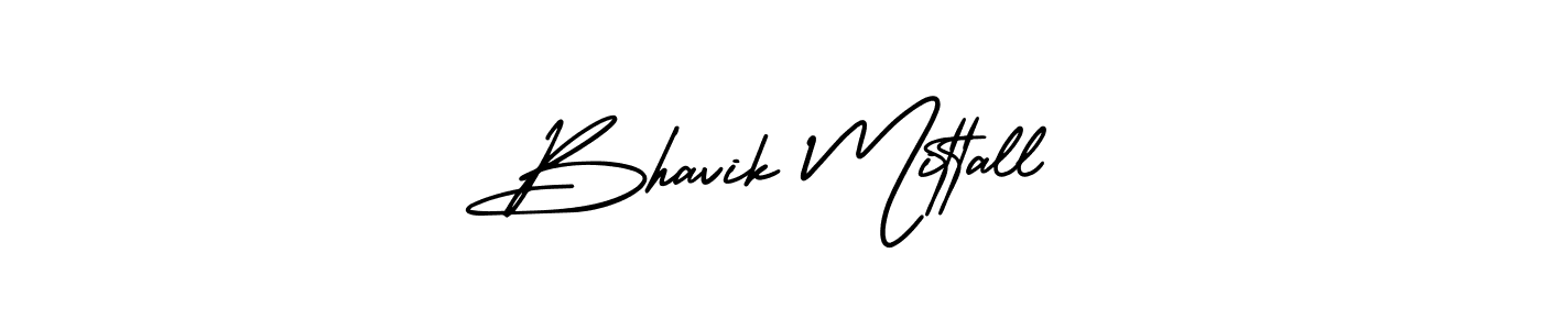This is the best signature style for the Bhavik Mittall name. Also you like these signature font (AmerikaSignatureDemo-Regular). Mix name signature. Bhavik Mittall signature style 3 images and pictures png