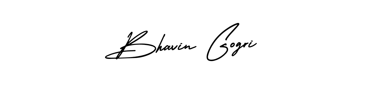 Similarly AmerikaSignatureDemo-Regular is the best handwritten signature design. Signature creator online .You can use it as an online autograph creator for name Bhavin Gogri. Bhavin Gogri signature style 3 images and pictures png