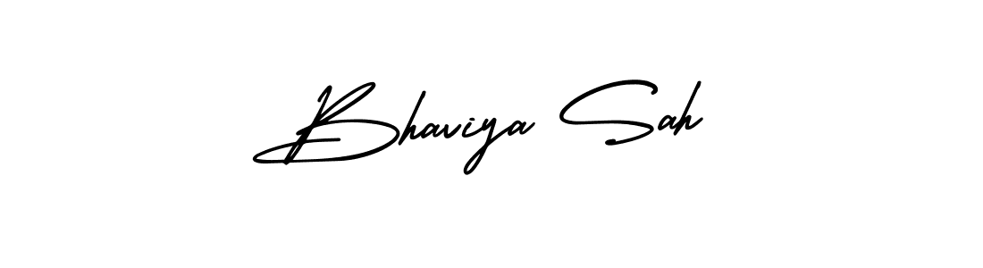 Also You can easily find your signature by using the search form. We will create Bhaviya Sah name handwritten signature images for you free of cost using AmerikaSignatureDemo-Regular sign style. Bhaviya Sah signature style 3 images and pictures png