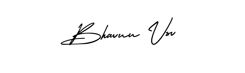 This is the best signature style for the Bhavuu Vsv name. Also you like these signature font (AmerikaSignatureDemo-Regular). Mix name signature. Bhavuu Vsv signature style 3 images and pictures png