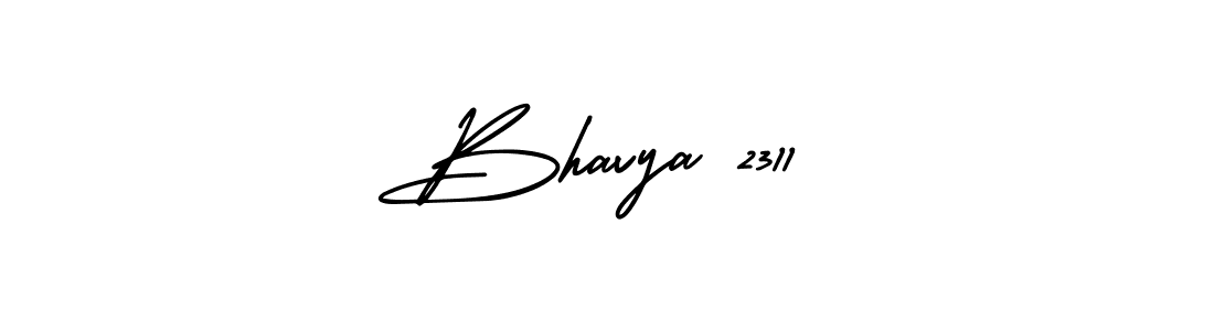 Make a beautiful signature design for name Bhavya 2311. Use this online signature maker to create a handwritten signature for free. Bhavya 2311 signature style 3 images and pictures png