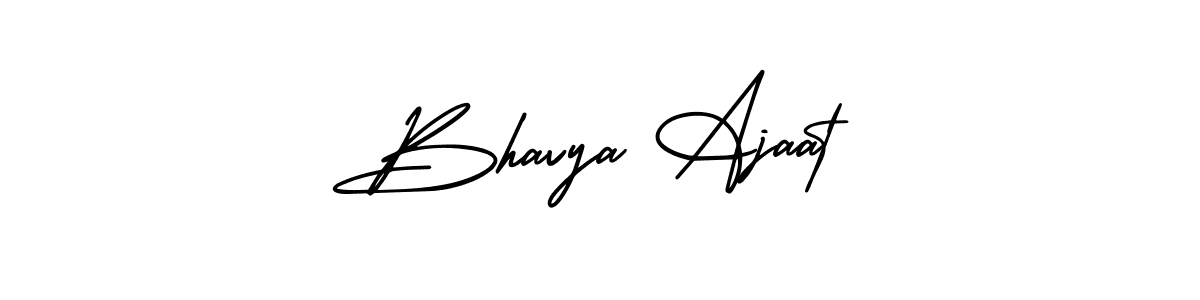 Design your own signature with our free online signature maker. With this signature software, you can create a handwritten (AmerikaSignatureDemo-Regular) signature for name Bhavya Ajaat. Bhavya Ajaat signature style 3 images and pictures png