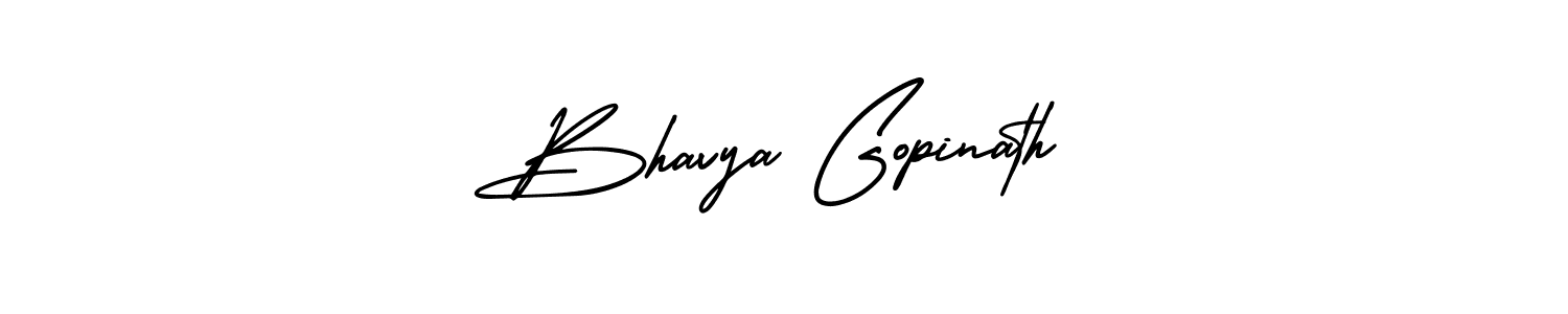 Best and Professional Signature Style for Bhavya Gopinath. AmerikaSignatureDemo-Regular Best Signature Style Collection. Bhavya Gopinath signature style 3 images and pictures png