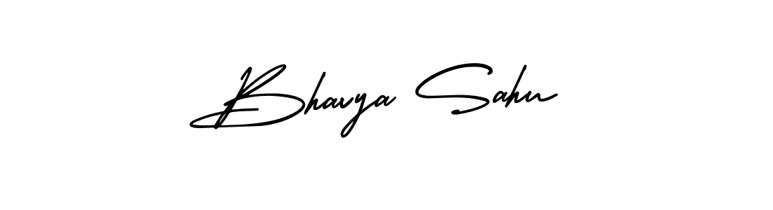 Make a short Bhavya Sahu signature style. Manage your documents anywhere anytime using AmerikaSignatureDemo-Regular. Create and add eSignatures, submit forms, share and send files easily. Bhavya Sahu signature style 3 images and pictures png