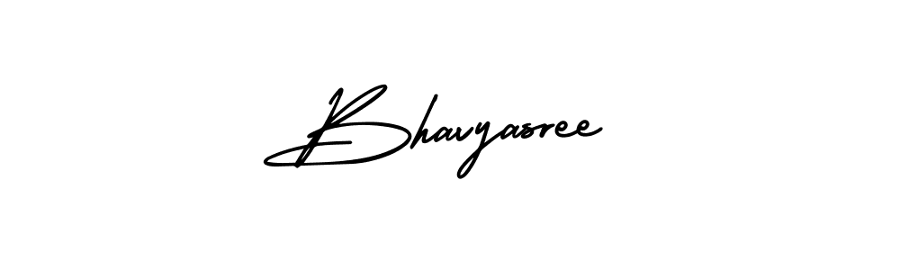 Design your own signature with our free online signature maker. With this signature software, you can create a handwritten (AmerikaSignatureDemo-Regular) signature for name Bhavyasree. Bhavyasree signature style 3 images and pictures png