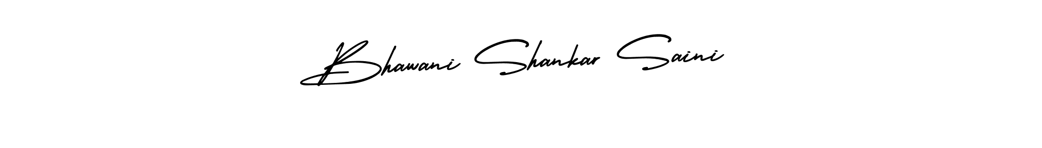 Design your own signature with our free online signature maker. With this signature software, you can create a handwritten (AmerikaSignatureDemo-Regular) signature for name Bhawani Shankar Saini. Bhawani Shankar Saini signature style 3 images and pictures png