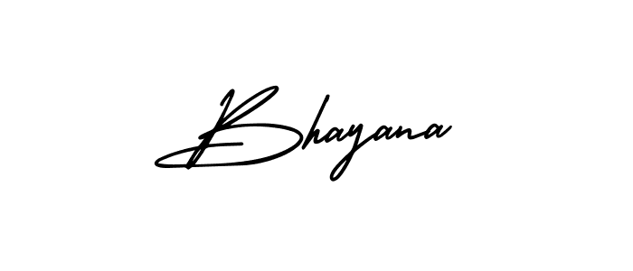 AmerikaSignatureDemo-Regular is a professional signature style that is perfect for those who want to add a touch of class to their signature. It is also a great choice for those who want to make their signature more unique. Get Bhayana name to fancy signature for free. Bhayana signature style 3 images and pictures png