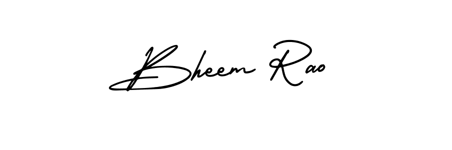 It looks lik you need a new signature style for name Bheem Rao. Design unique handwritten (AmerikaSignatureDemo-Regular) signature with our free signature maker in just a few clicks. Bheem Rao signature style 3 images and pictures png