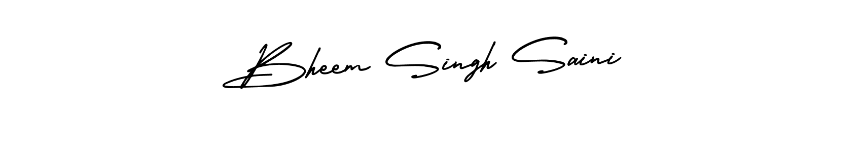 How to make Bheem Singh Saini signature? AmerikaSignatureDemo-Regular is a professional autograph style. Create handwritten signature for Bheem Singh Saini name. Bheem Singh Saini signature style 3 images and pictures png