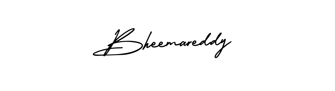 Also You can easily find your signature by using the search form. We will create Bheemareddy name handwritten signature images for you free of cost using AmerikaSignatureDemo-Regular sign style. Bheemareddy signature style 3 images and pictures png