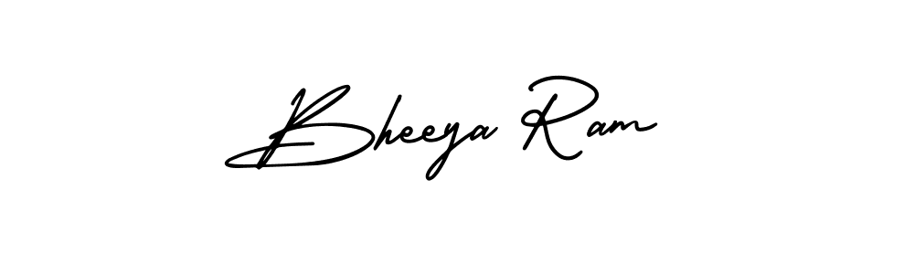 Make a beautiful signature design for name Bheeya Ram. With this signature (AmerikaSignatureDemo-Regular) style, you can create a handwritten signature for free. Bheeya Ram signature style 3 images and pictures png