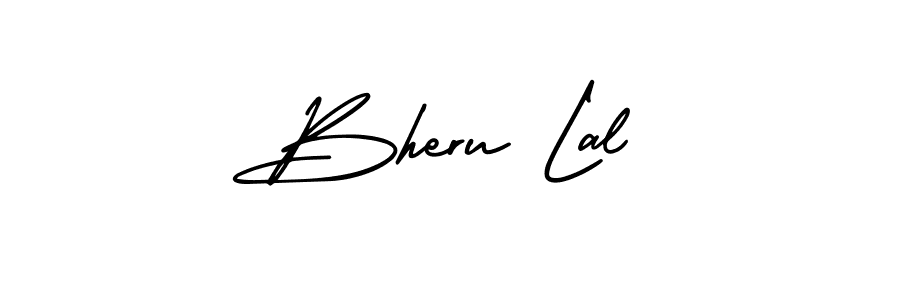 if you are searching for the best signature style for your name Bheru Lal. so please give up your signature search. here we have designed multiple signature styles  using AmerikaSignatureDemo-Regular. Bheru Lal signature style 3 images and pictures png