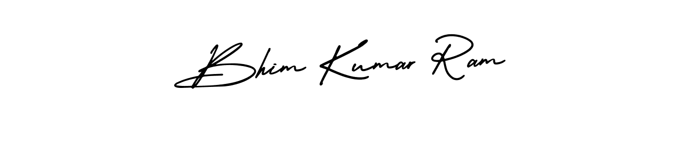 AmerikaSignatureDemo-Regular is a professional signature style that is perfect for those who want to add a touch of class to their signature. It is also a great choice for those who want to make their signature more unique. Get Bhim Kumar Ram name to fancy signature for free. Bhim Kumar Ram signature style 3 images and pictures png