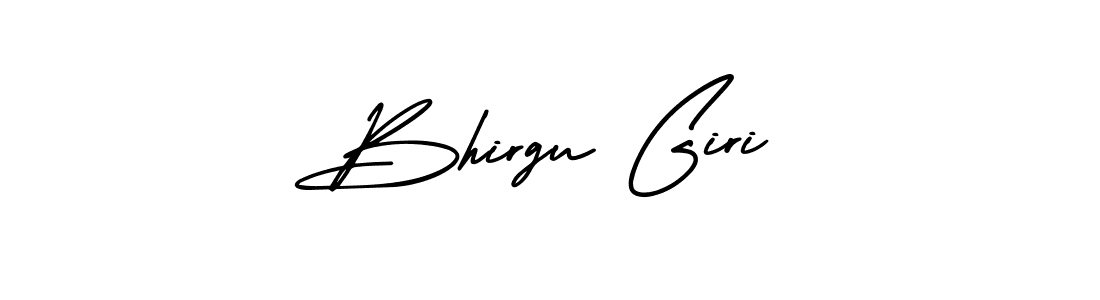 Use a signature maker to create a handwritten signature online. With this signature software, you can design (AmerikaSignatureDemo-Regular) your own signature for name Bhirgu Giri. Bhirgu Giri signature style 3 images and pictures png
