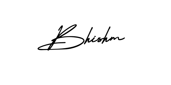 Best and Professional Signature Style for Bhishm. AmerikaSignatureDemo-Regular Best Signature Style Collection. Bhishm signature style 3 images and pictures png