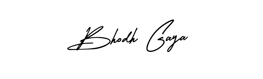 This is the best signature style for the Bhodh Gaya name. Also you like these signature font (AmerikaSignatureDemo-Regular). Mix name signature. Bhodh Gaya signature style 3 images and pictures png