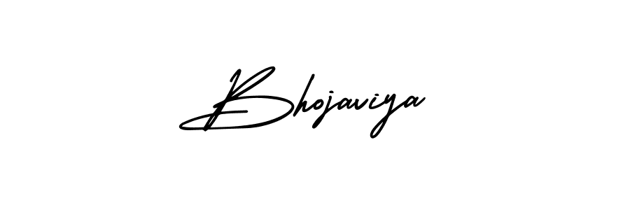 Also we have Bhojaviya name is the best signature style. Create professional handwritten signature collection using AmerikaSignatureDemo-Regular autograph style. Bhojaviya signature style 3 images and pictures png