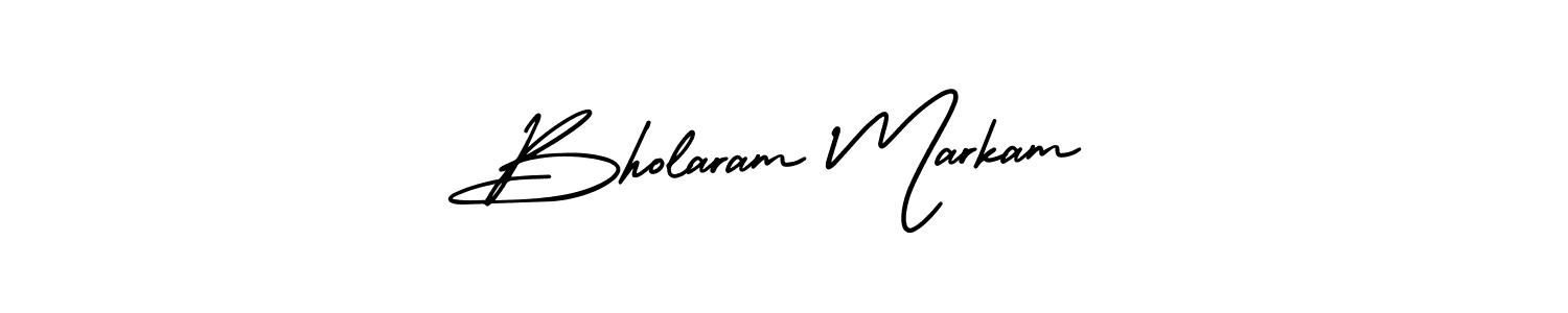 if you are searching for the best signature style for your name Bholaram Markam. so please give up your signature search. here we have designed multiple signature styles  using AmerikaSignatureDemo-Regular. Bholaram Markam signature style 3 images and pictures png