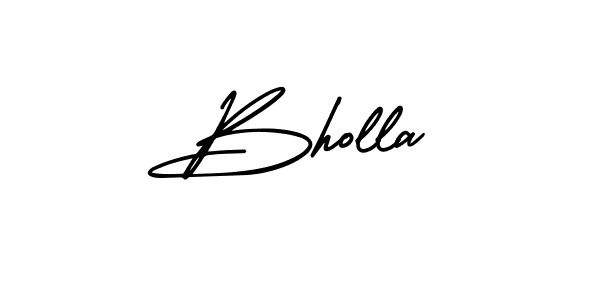Make a short Bholla signature style. Manage your documents anywhere anytime using AmerikaSignatureDemo-Regular. Create and add eSignatures, submit forms, share and send files easily. Bholla signature style 3 images and pictures png