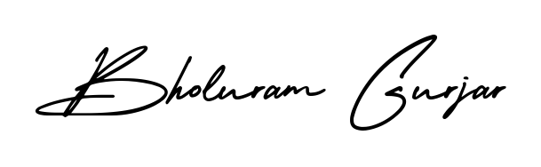 Make your name Bholuram Gurjar memorable on every contract using AmerikaSignatureDemo-Regular autograph style. Instant transparent background export available. Bholuram Gurjar signature style 3 images and pictures png