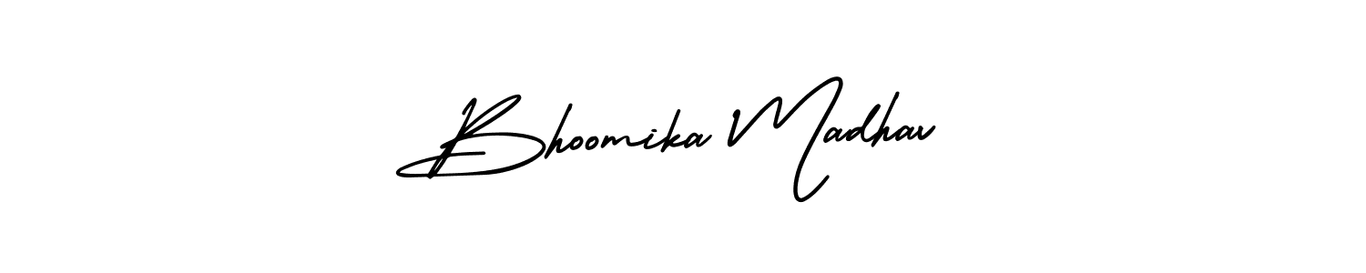 Make a beautiful signature design for name Bhoomika Madhav. Use this online signature maker to create a handwritten signature for free. Bhoomika Madhav signature style 3 images and pictures png