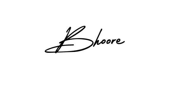 Create a beautiful signature design for name Bhoore. With this signature (AmerikaSignatureDemo-Regular) fonts, you can make a handwritten signature for free. Bhoore signature style 3 images and pictures png