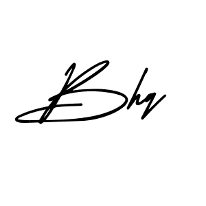 Similarly AmerikaSignatureDemo-Regular is the best handwritten signature design. Signature creator online .You can use it as an online autograph creator for name Bhq. Bhq signature style 3 images and pictures png