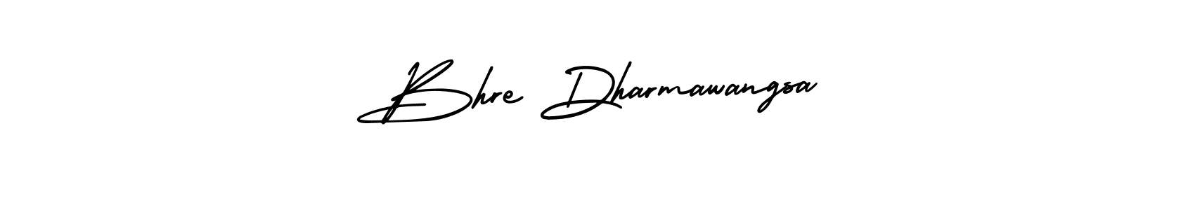 Also You can easily find your signature by using the search form. We will create Bhre Dharmawangsa name handwritten signature images for you free of cost using AmerikaSignatureDemo-Regular sign style. Bhre Dharmawangsa signature style 3 images and pictures png