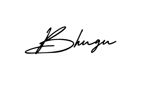 Design your own signature with our free online signature maker. With this signature software, you can create a handwritten (AmerikaSignatureDemo-Regular) signature for name Bhugu. Bhugu signature style 3 images and pictures png