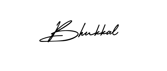 How to Draw Bhukkal signature style? AmerikaSignatureDemo-Regular is a latest design signature styles for name Bhukkal. Bhukkal signature style 3 images and pictures png