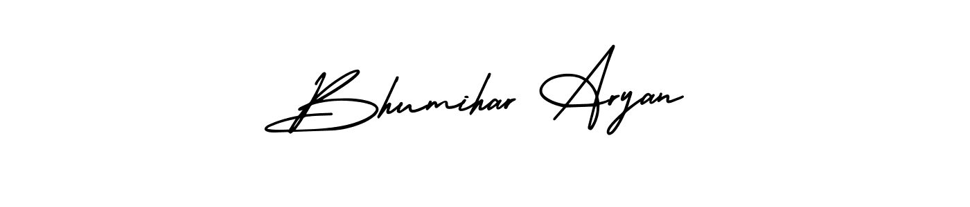 Best and Professional Signature Style for Bhumihar Aryan. AmerikaSignatureDemo-Regular Best Signature Style Collection. Bhumihar Aryan signature style 3 images and pictures png