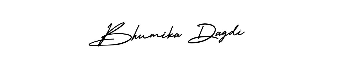 Also You can easily find your signature by using the search form. We will create Bhumika Dagdi name handwritten signature images for you free of cost using AmerikaSignatureDemo-Regular sign style. Bhumika Dagdi signature style 3 images and pictures png