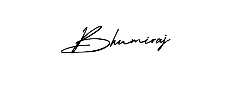 Design your own signature with our free online signature maker. With this signature software, you can create a handwritten (AmerikaSignatureDemo-Regular) signature for name Bhumiraj. Bhumiraj signature style 3 images and pictures png