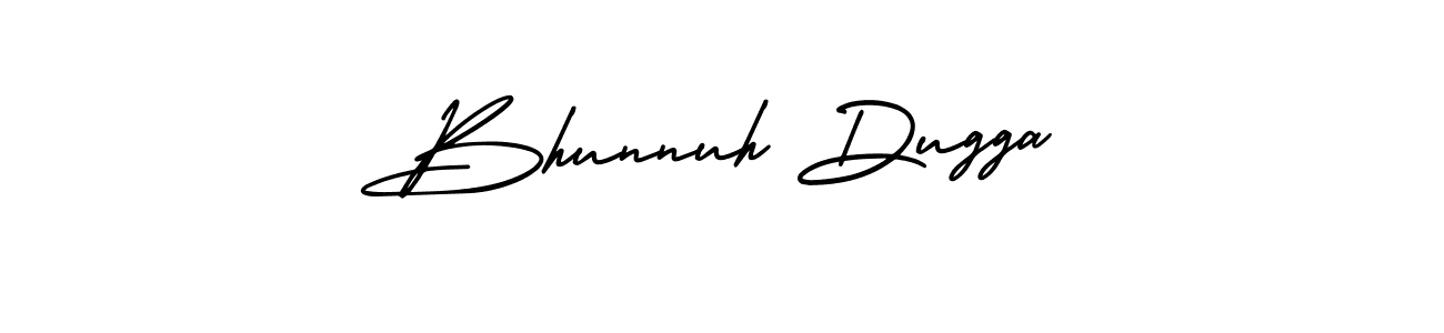How to make Bhunnuh Dugga signature? AmerikaSignatureDemo-Regular is a professional autograph style. Create handwritten signature for Bhunnuh Dugga name. Bhunnuh Dugga signature style 3 images and pictures png