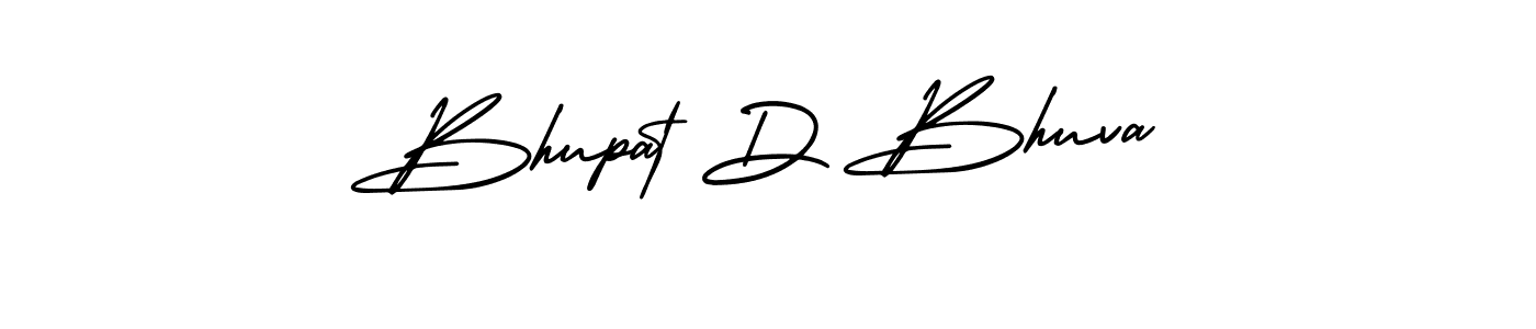 It looks lik you need a new signature style for name Bhupat D Bhuva. Design unique handwritten (AmerikaSignatureDemo-Regular) signature with our free signature maker in just a few clicks. Bhupat D Bhuva signature style 3 images and pictures png