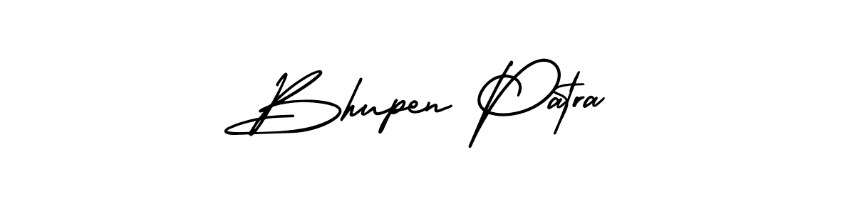 Bhupen Patra stylish signature style. Best Handwritten Sign (AmerikaSignatureDemo-Regular) for my name. Handwritten Signature Collection Ideas for my name Bhupen Patra. Bhupen Patra signature style 3 images and pictures png
