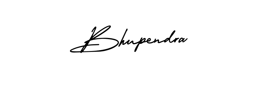 You should practise on your own different ways (AmerikaSignatureDemo-Regular) to write your name (Bhupendra) in signature. don't let someone else do it for you. Bhupendra signature style 3 images and pictures png