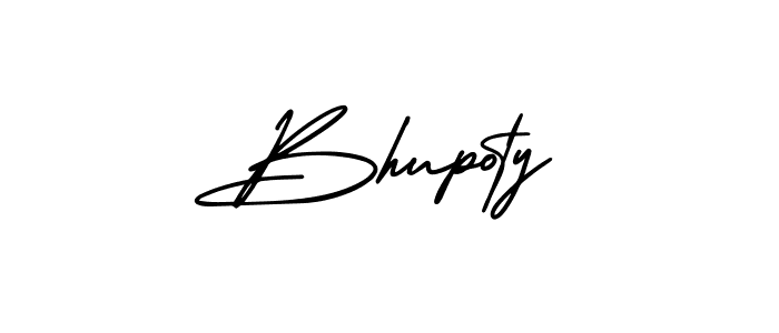 Create a beautiful signature design for name Bhupoty. With this signature (AmerikaSignatureDemo-Regular) fonts, you can make a handwritten signature for free. Bhupoty signature style 3 images and pictures png