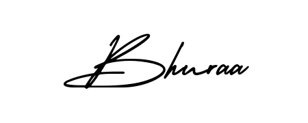 Make a beautiful signature design for name Bhuraa. With this signature (AmerikaSignatureDemo-Regular) style, you can create a handwritten signature for free. Bhuraa signature style 3 images and pictures png