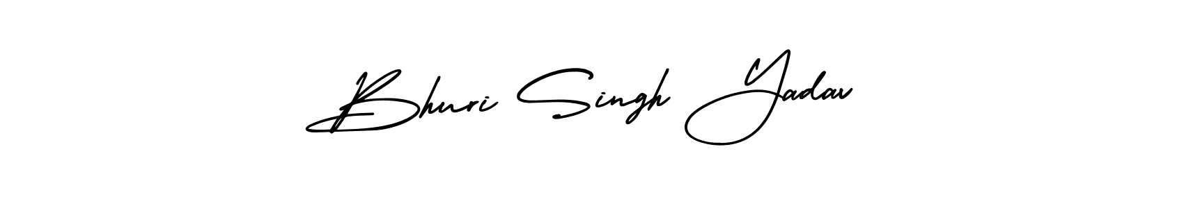 Create a beautiful signature design for name Bhuri Singh Yadav. With this signature (AmerikaSignatureDemo-Regular) fonts, you can make a handwritten signature for free. Bhuri Singh Yadav signature style 3 images and pictures png