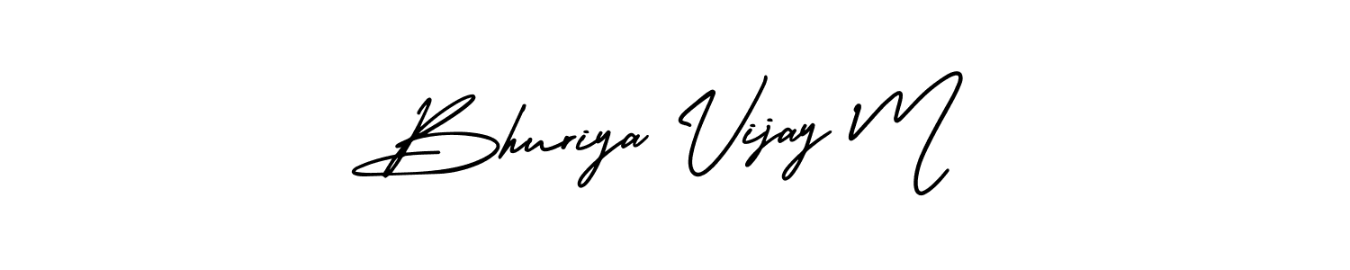 How to Draw Bhuriya Vijay M signature style? AmerikaSignatureDemo-Regular is a latest design signature styles for name Bhuriya Vijay M. Bhuriya Vijay M signature style 3 images and pictures png