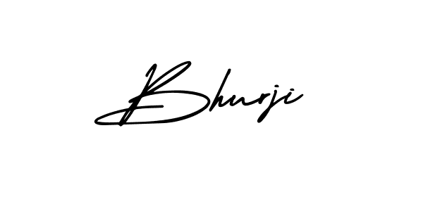 Make a beautiful signature design for name Bhurji. With this signature (AmerikaSignatureDemo-Regular) style, you can create a handwritten signature for free. Bhurji signature style 3 images and pictures png