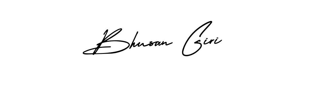 This is the best signature style for the Bhusan Giri name. Also you like these signature font (AmerikaSignatureDemo-Regular). Mix name signature. Bhusan Giri signature style 3 images and pictures png
