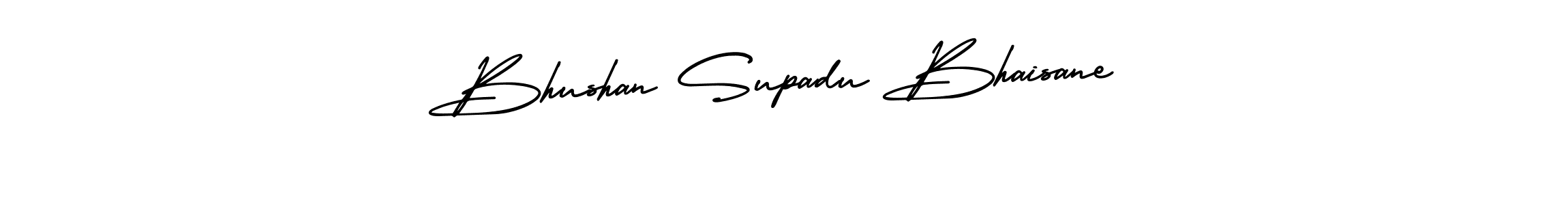 Make a beautiful signature design for name Bhushan Supadu Bhaisane. Use this online signature maker to create a handwritten signature for free. Bhushan Supadu Bhaisane signature style 3 images and pictures png